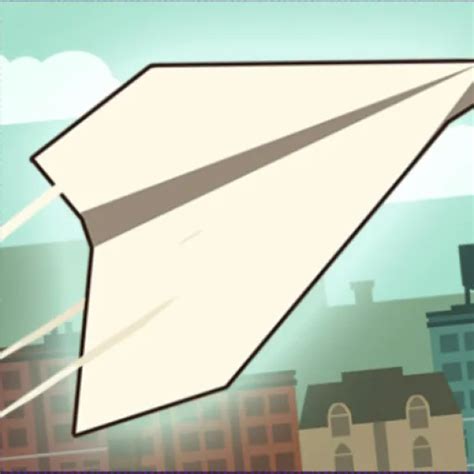 Next, fold the right side of the triangle shape to the top point. . Paper plane unblocked 77